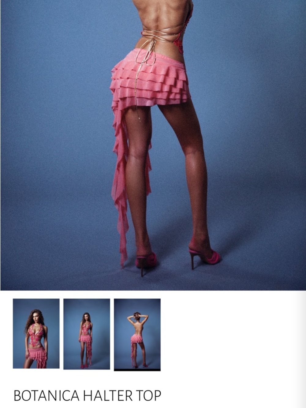 Ema savahl halter top botanica - Picture 3 of 6